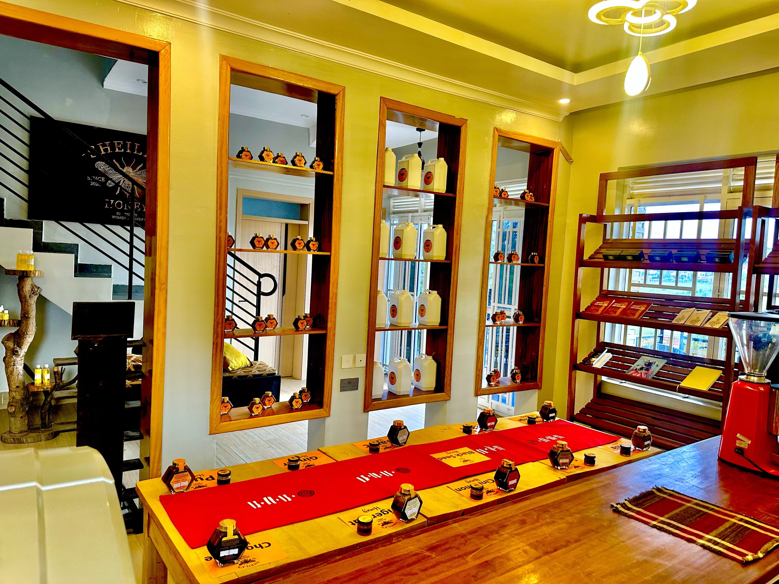 Sheila's honey showroom